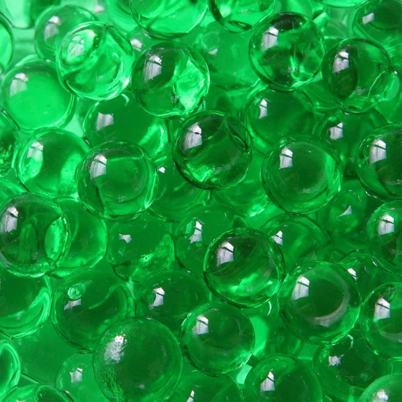Water pearls Green 10-12 mm (1 box)