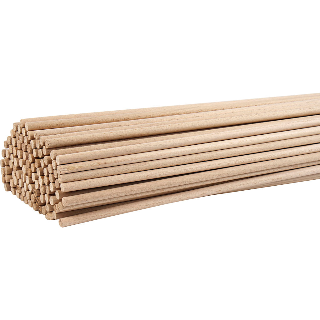 Stick, L: 60 cm, dia. 8 mm, 10 pc