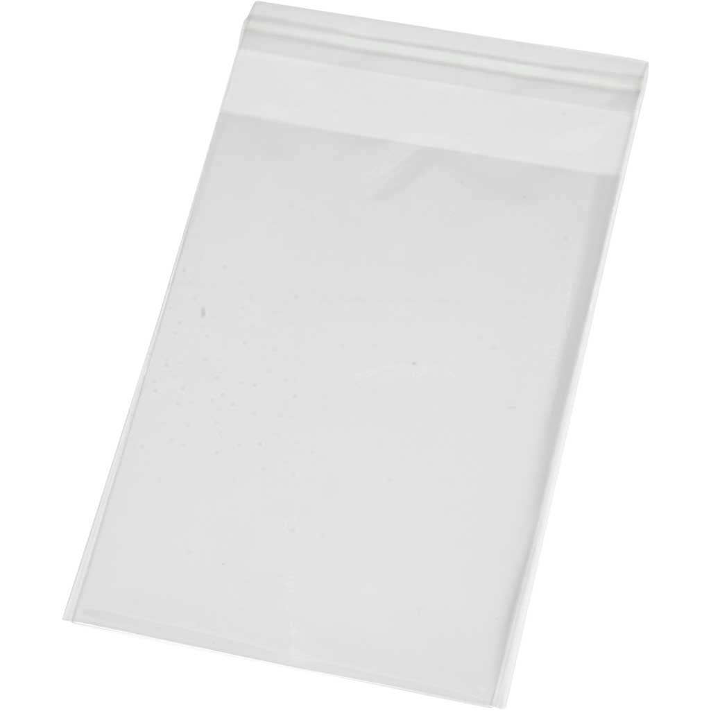 Cellophane Bag, H: 12,9 cm, W: 9,7 cm, thickness 25 my, 200 pc