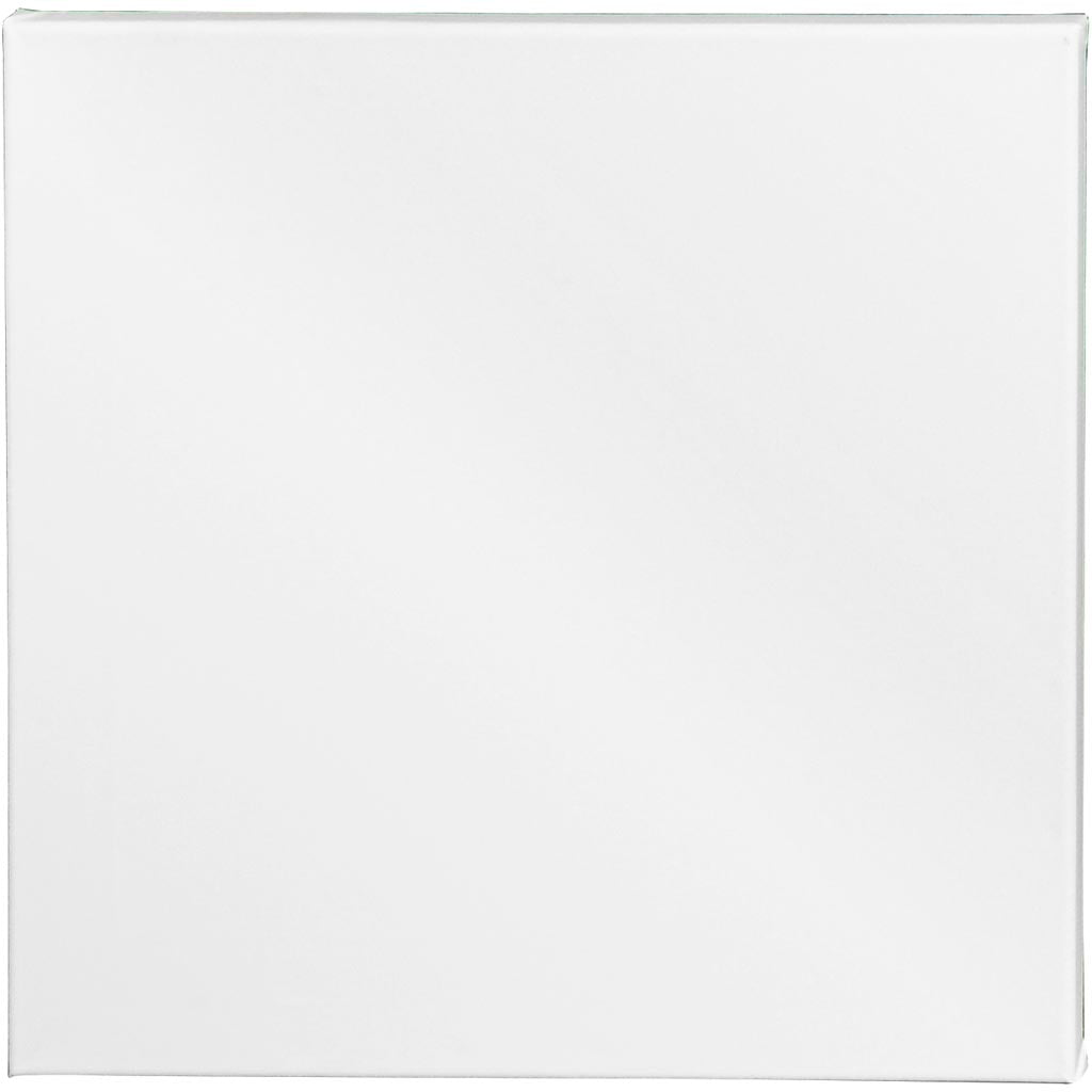 Canvas, D. 1.6 cm, size 40x40 cm, 360 g, white, 10 pc