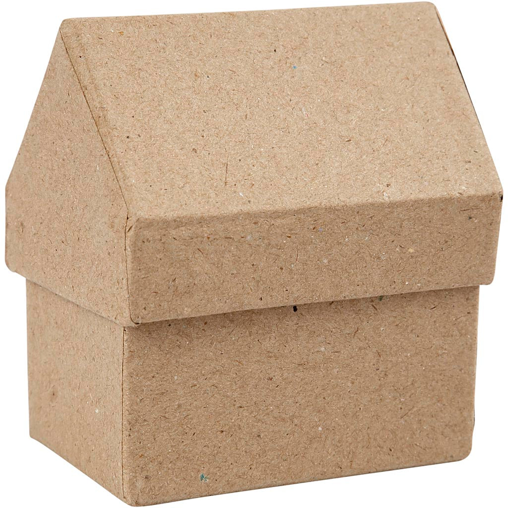House, H: 10,5 cm, size 6x8,5 cm, 4 pc