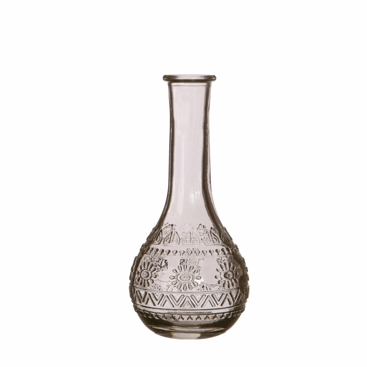 Flower vase Paris Ø7.5cm and 16cm high Grey (12 pcs.)