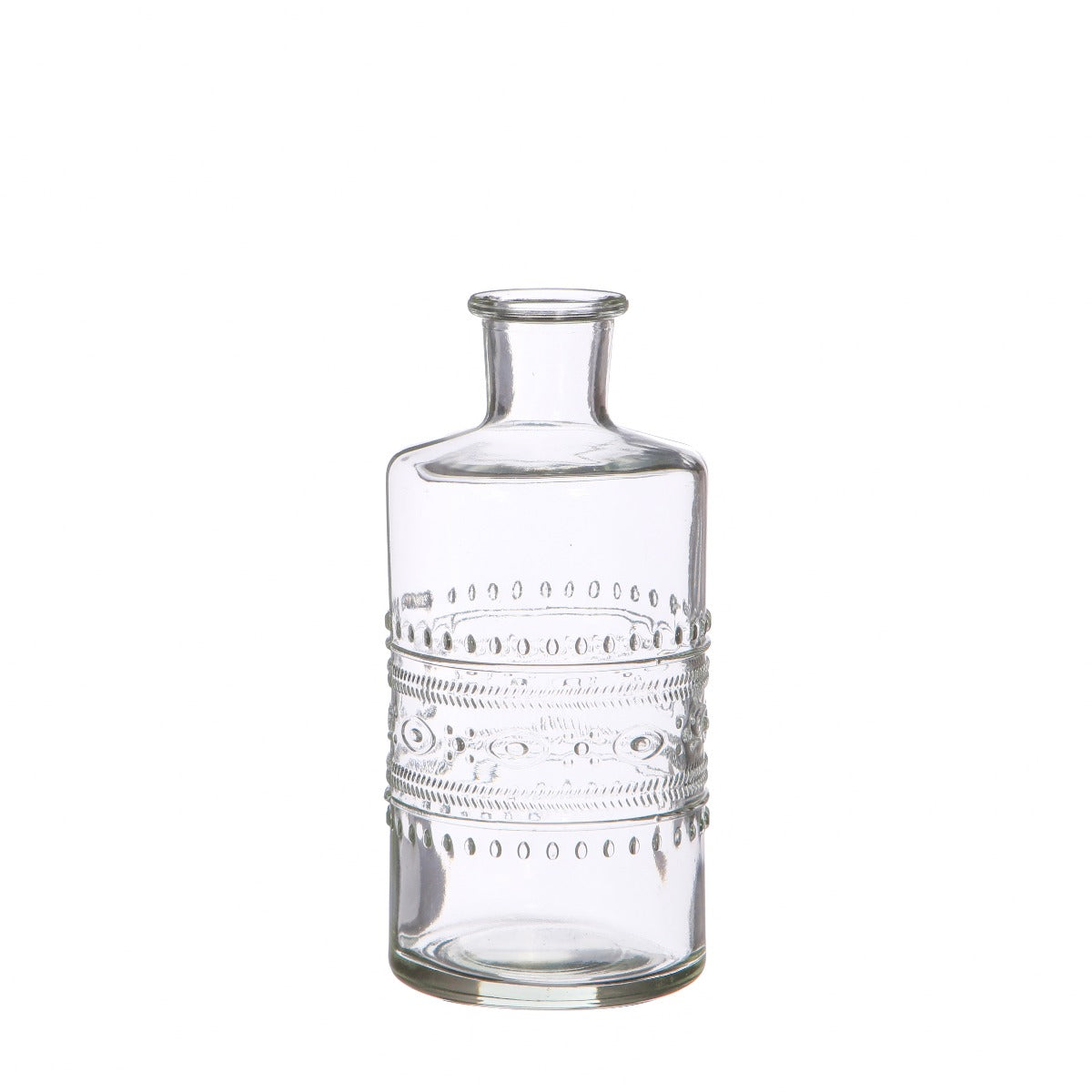 Flower vase Porto Ø7.5cm and 14.5cm high Clear (12 pcs.)