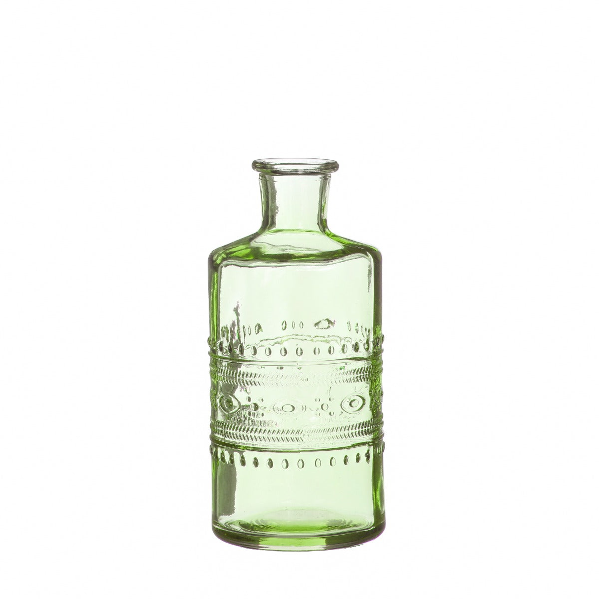 Flower vase Porto Ø7.5cm and 14.5cm high Green (12 pcs.)