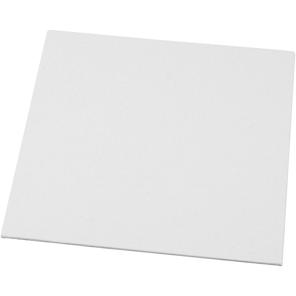 Canvas Panel, white, size 20x20 cm, 280 g