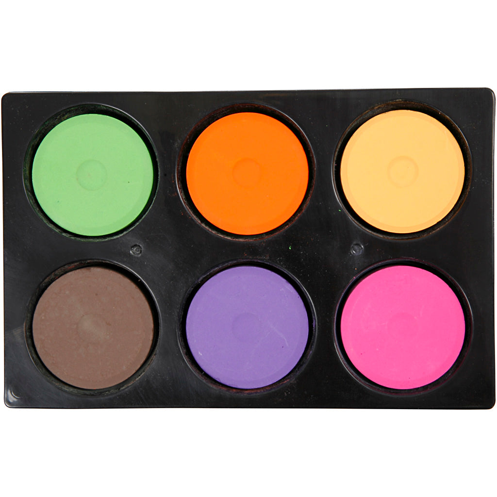 Watercolours, H: 19 mm, dia. 57 mm, additional colours, 1 pack