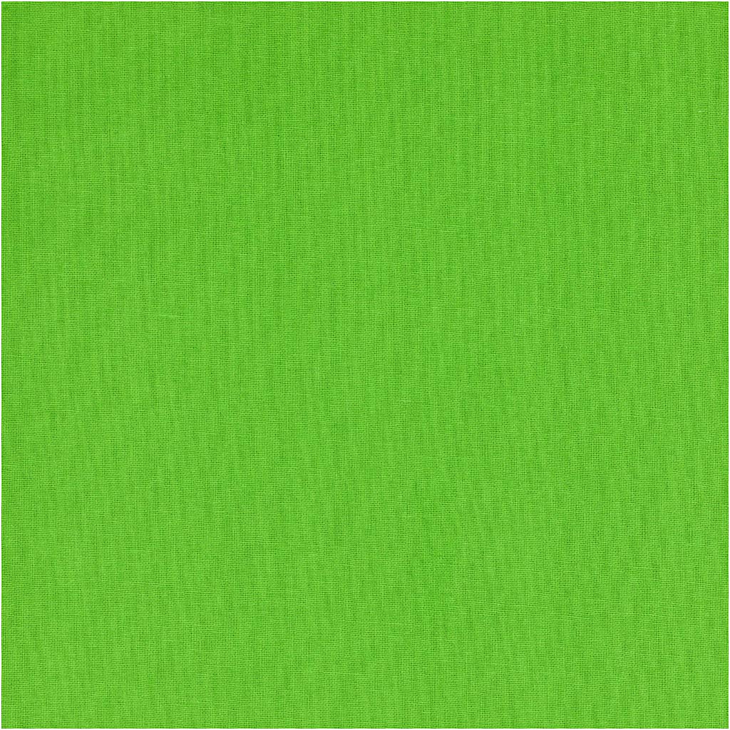 Fabric, W: 145 cm, 140 g, green, 10 m/ 1 roll