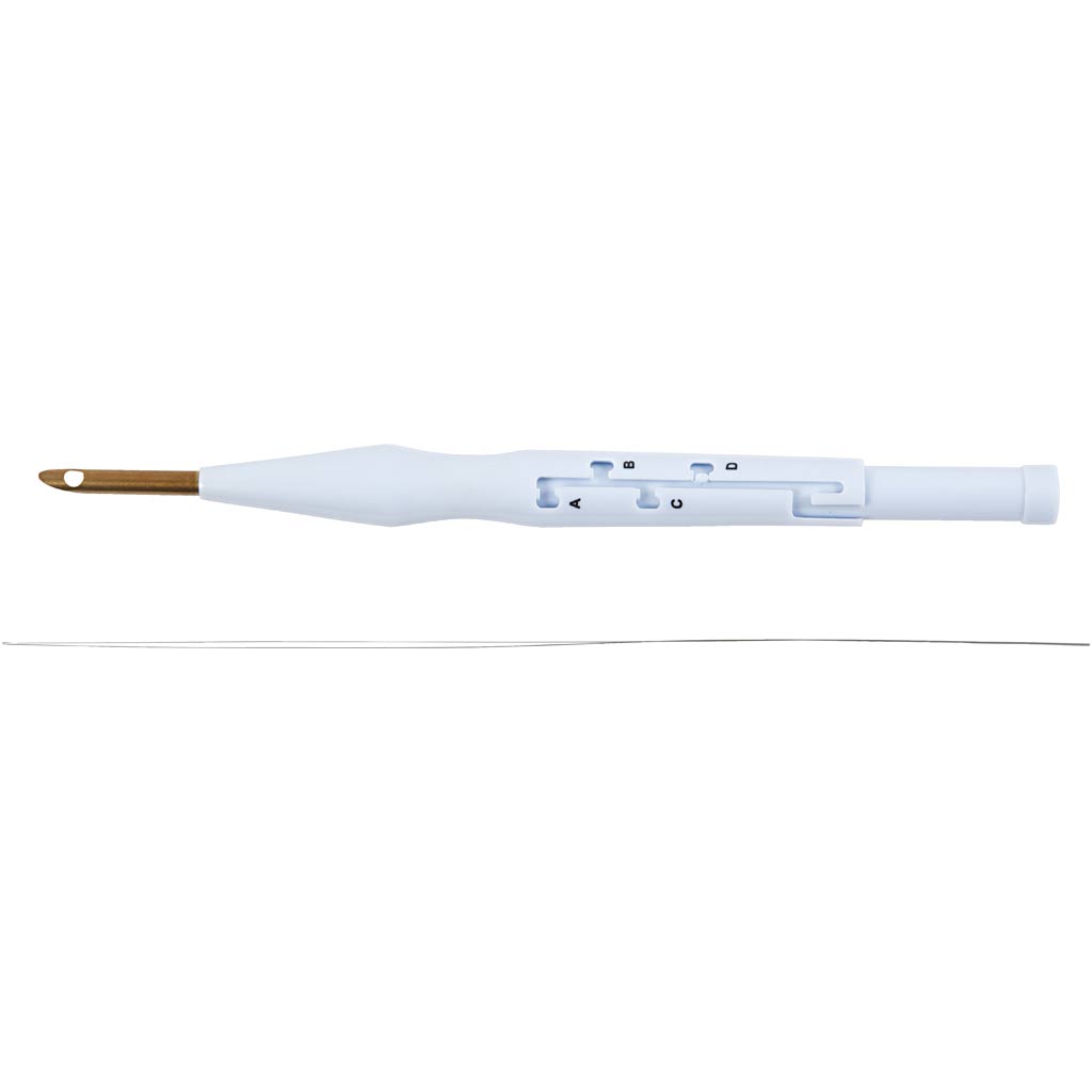 Punch needle, L: 19 cm
