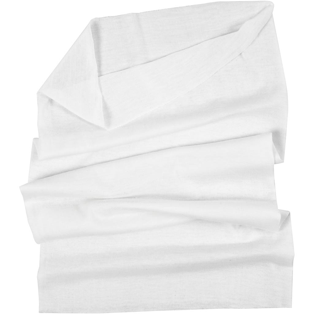 Neck warmer, size 49x25 cm, off-white