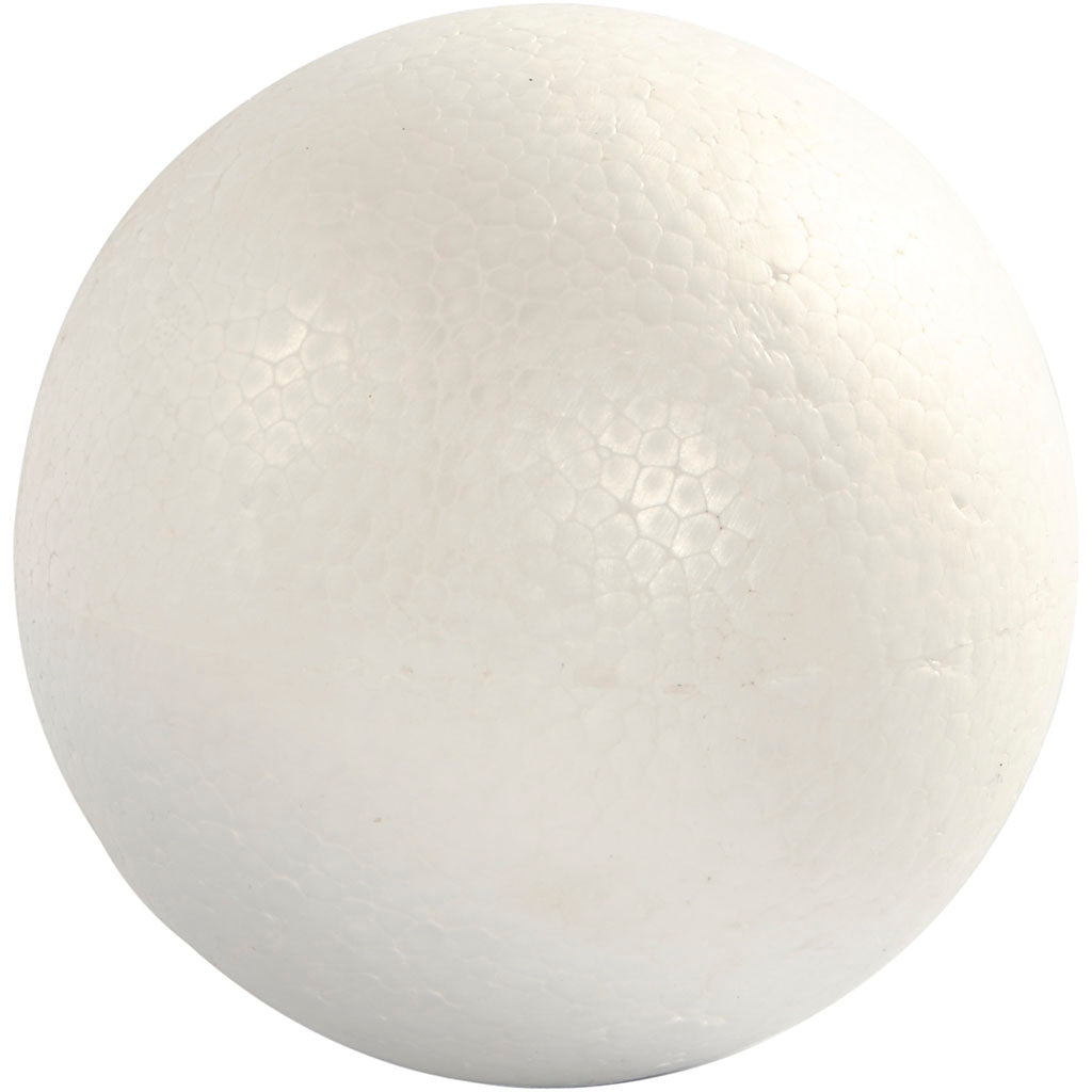 Polystyrene Balls, dia. 14,8 cm, white