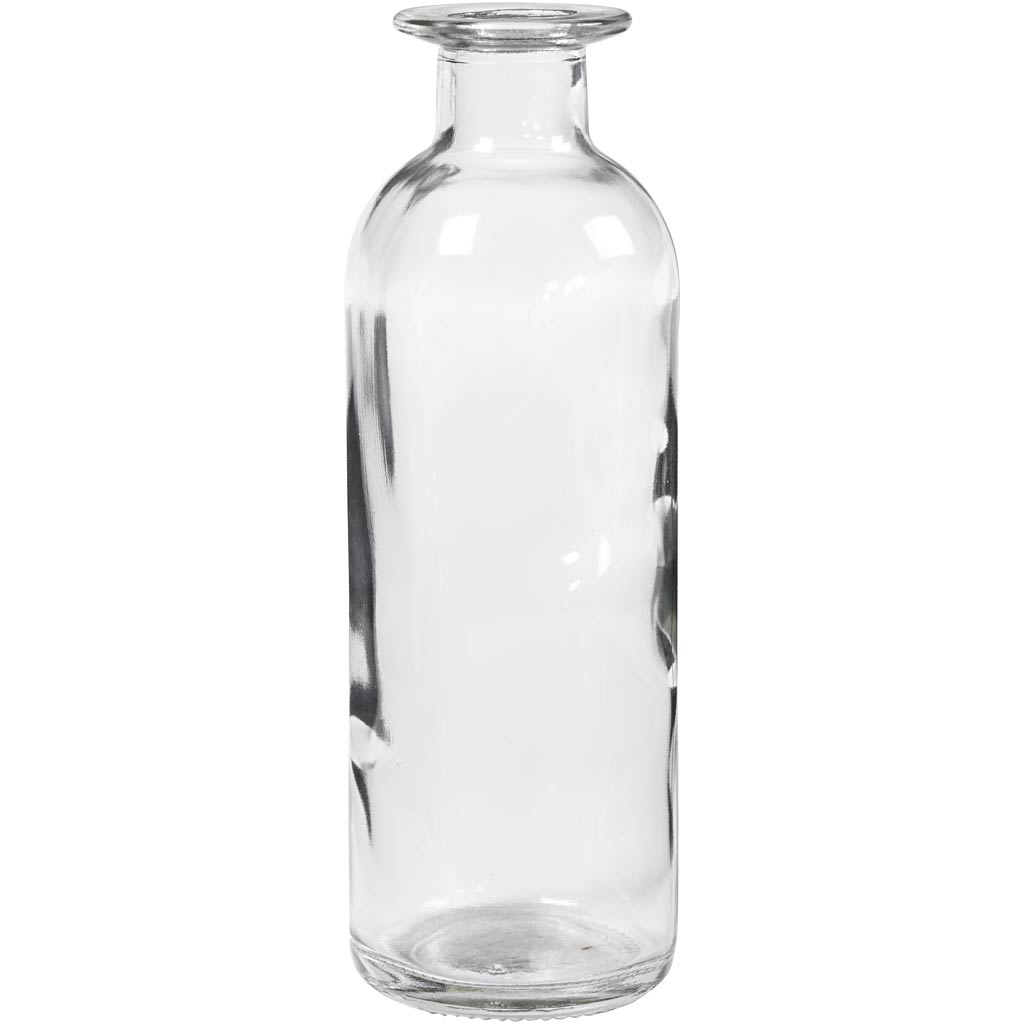 Bottle, H: 16 cm, dia. 5,5 cm, 235 ml, 6 pc