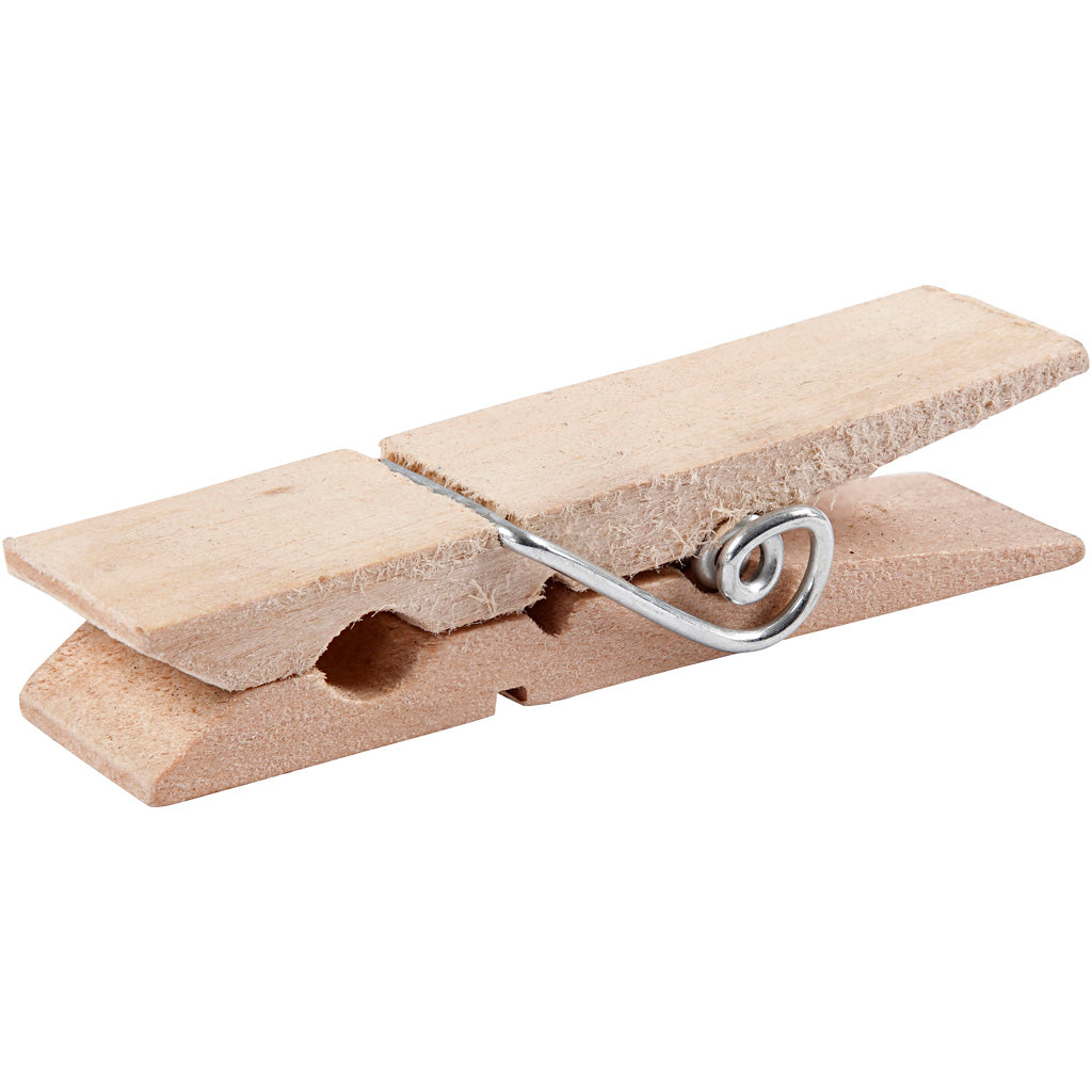 Wooden Peg, L: 7,2 cm, W: 2 cm, 10 pc