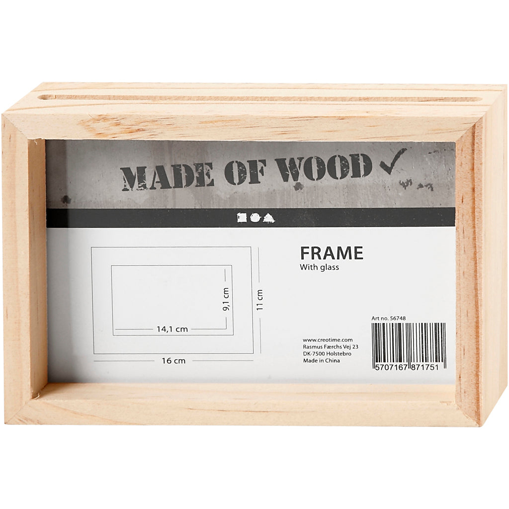 Double Frame, D. 4 cm, size 16x11 cm