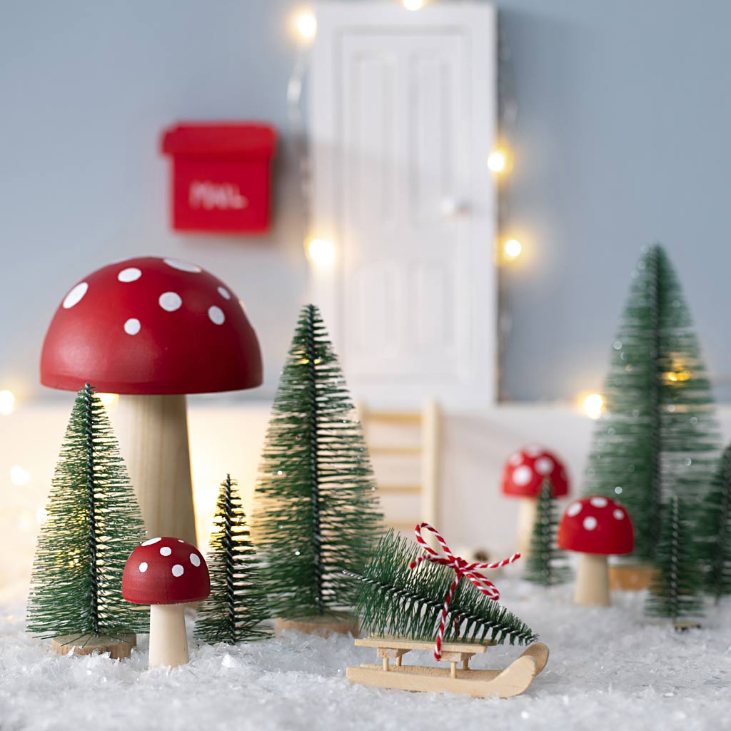 Toadstool, H: 14 cm, dia. 9 cm