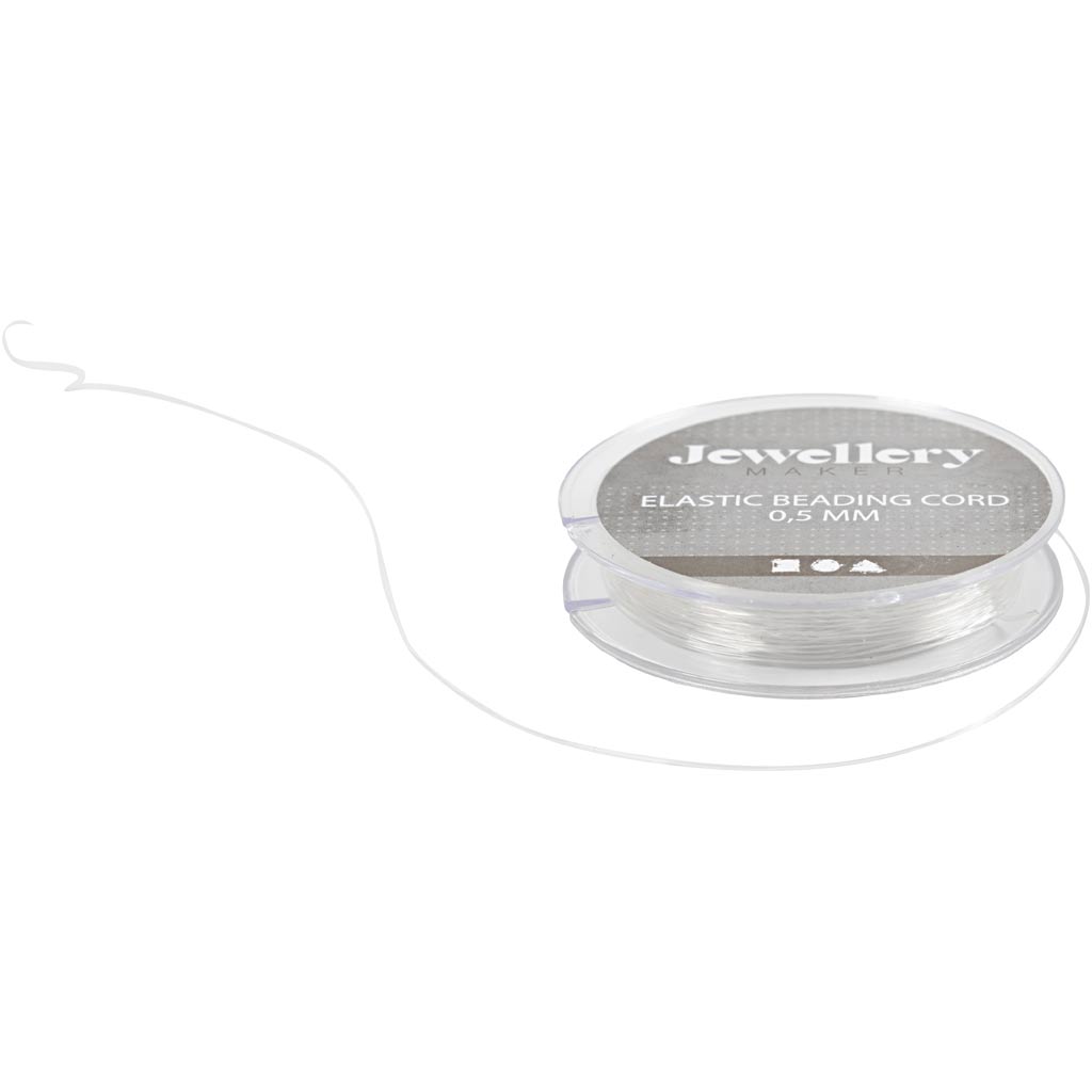 Elastic Cord, thickness 0,5 mm, 10 m/ 1 roll