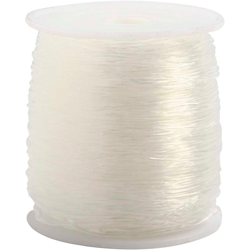 Elastic Cord, round, thickness 0,8 mm, 100 m/ 1 roll