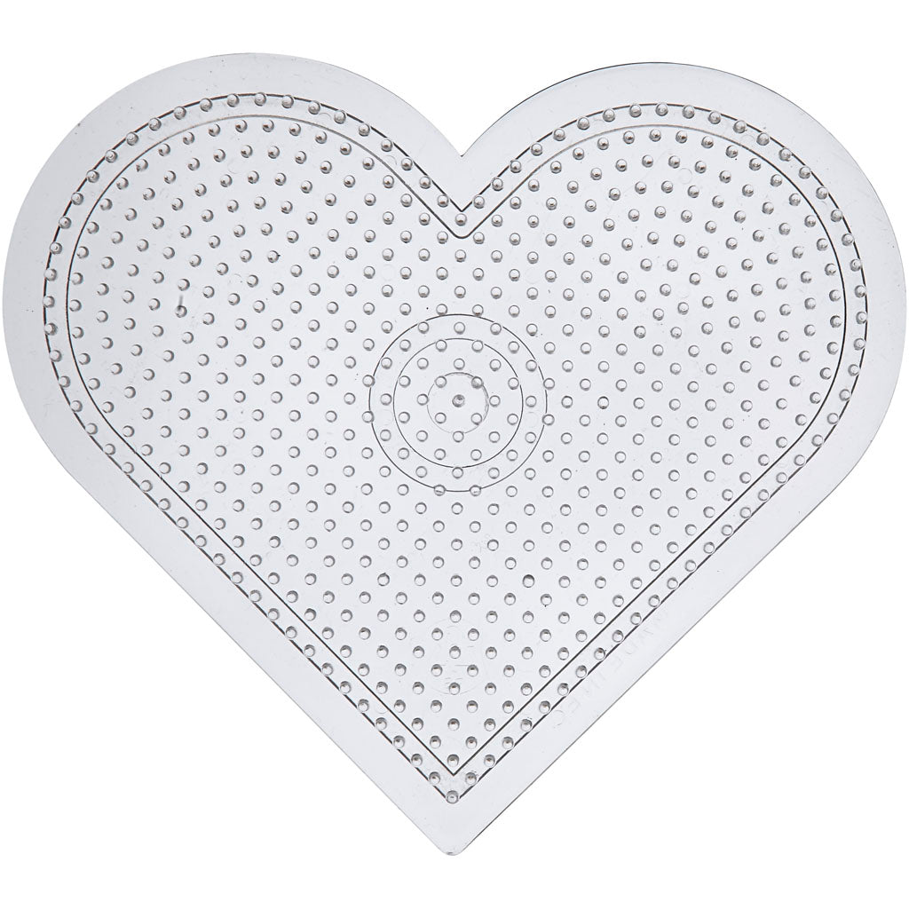 Peg Board, size 15 cm, medium, clear, 10 pc