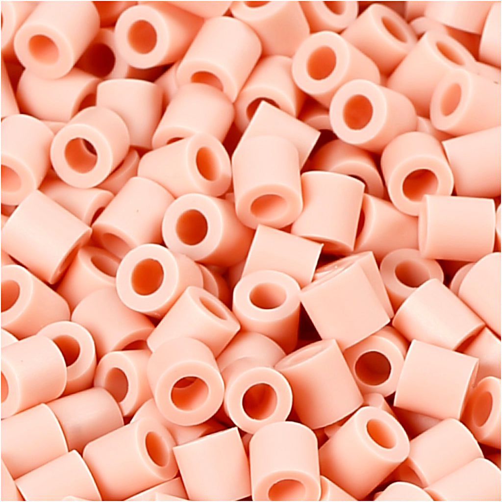 PhotoPearls, size 5x5 mm, hole size 2,5 mm, medium, rose (18), 1100 pc