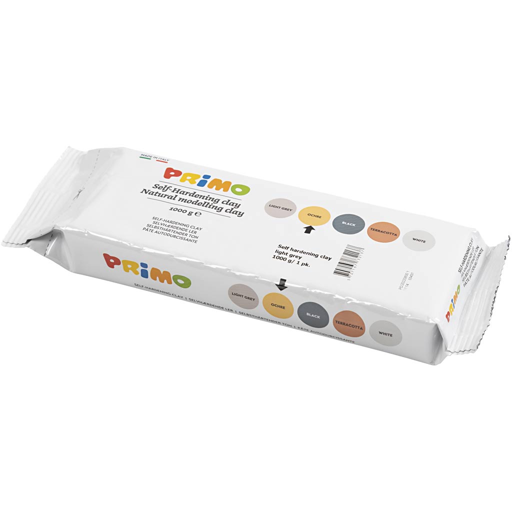 Self-Hardening Clay, yellow ochre, 1000 g