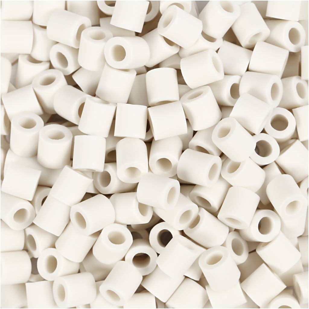 NABBI BioBeads, size 5x5 mm, hole size 2.5 mm, medium, yellow, 1000 pc
