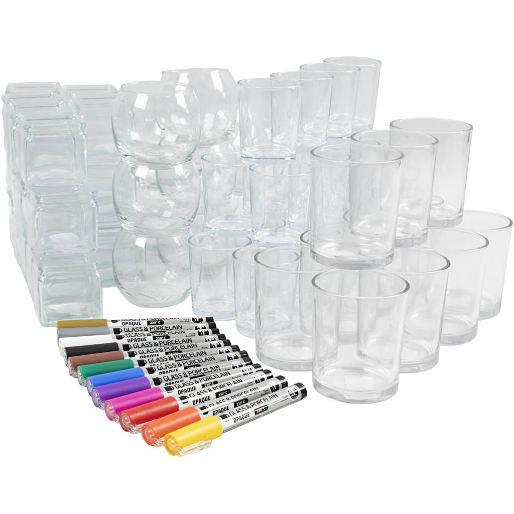 Group Craft Kit Candle Light Holders