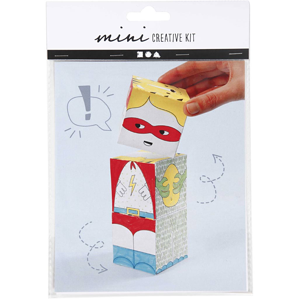 Mini Craft Kit, monsters and robots, 1 pack