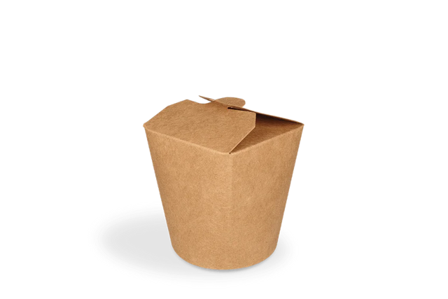 Wok to Go cup 8x8,6 cm 16oz 400ml kraft (500 pcs)