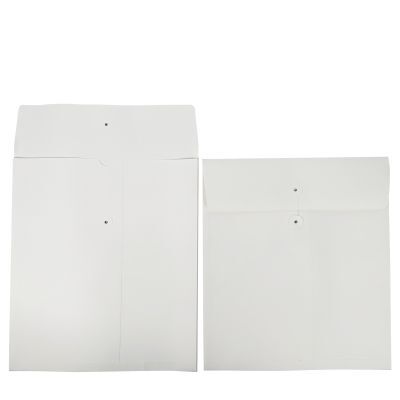 Paper invoice holders with a Japanese-style fastening 35x40+2x1,25cm White