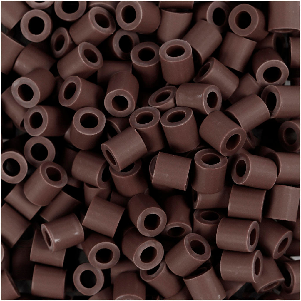 NABBI BioBeads, size 5x5 mm, hole size 2.5 mm, medium, brown, 3000 pc