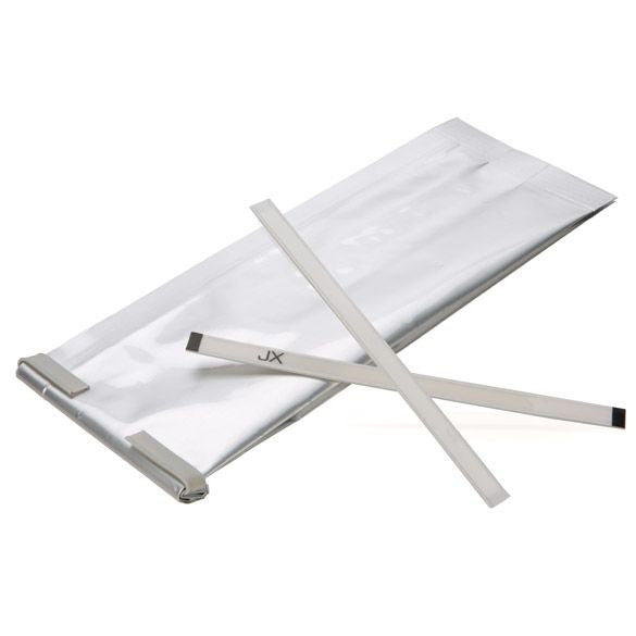 Tin Ties Sticky 14cm Silver