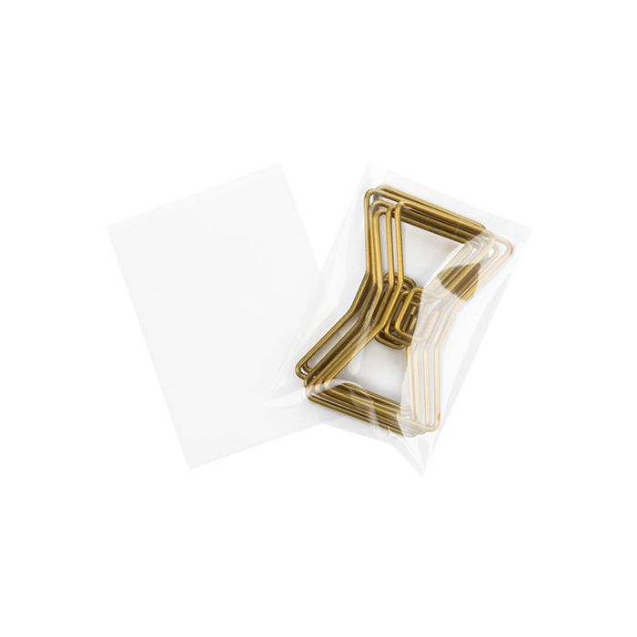 Plastic Bags 3.8x4cm Transparent