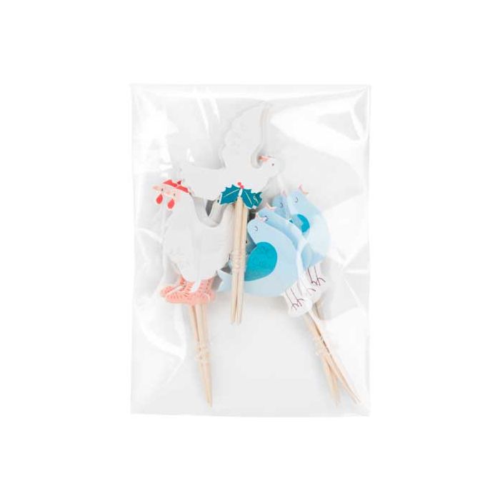 Plastic Bags 8x11cm Transparent Peel and Seal