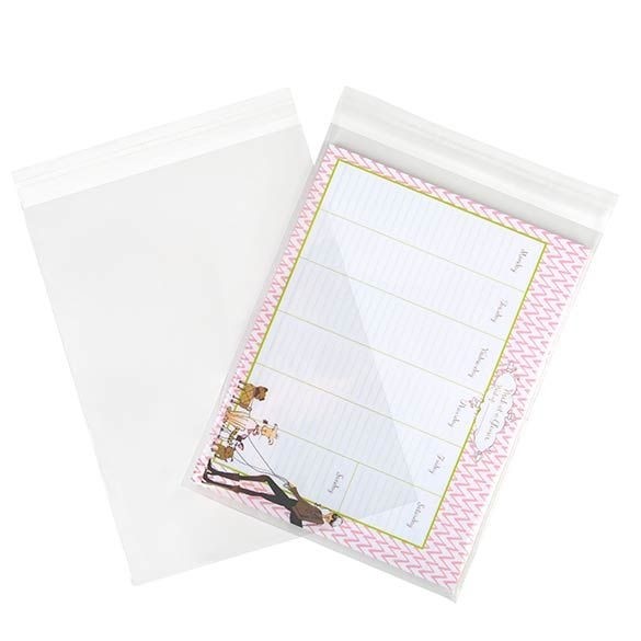 Plastic Bags 22.9x30.5cm Transparent Peel and Seal