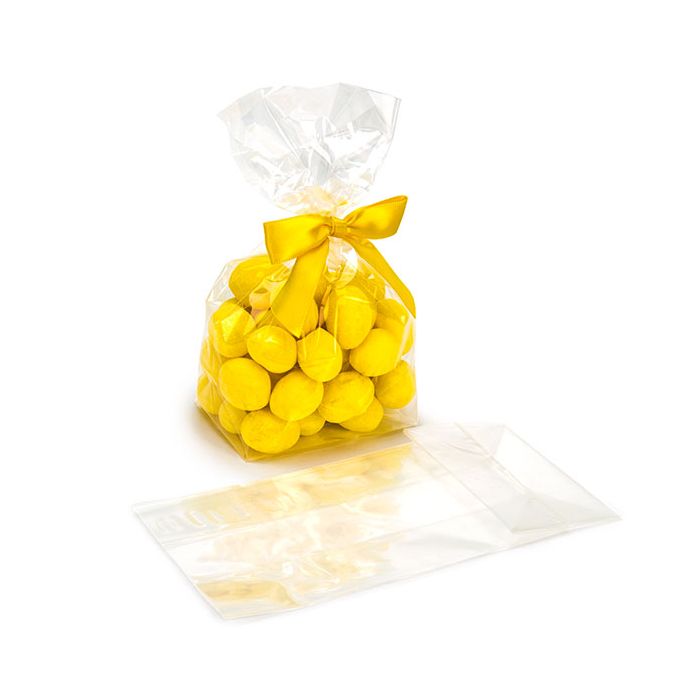 Block Bottom Bags Super Clear 7.6x5.1x16.5cm