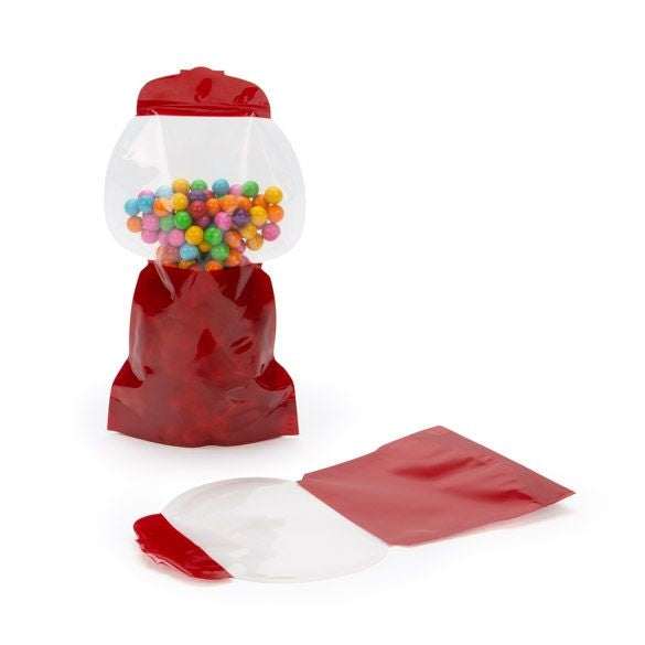 Stand Up Pouches Gumball Machine 13x6x23cm