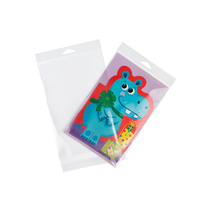 Headerbags 15.1x22.2cm Reclosable and Crystal Clear