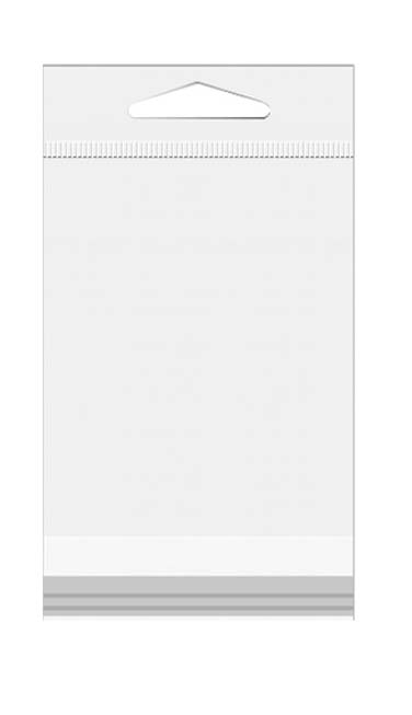 Headerbags 12.5x17.3cm Reclosable and Crystal Clear