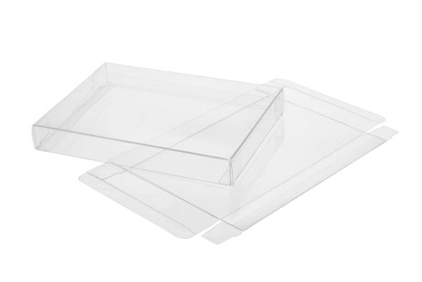 Plastic Gift Boxes 18.1x2.5x25.6cm Crystal Clear