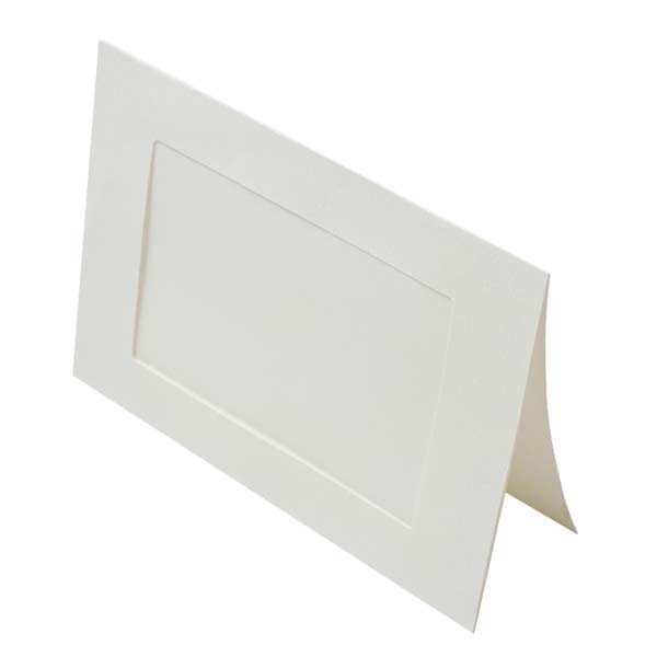 Cards with Frame Nature 9x14cm Window cut - Outer size for 10x15 print 240g 13x17.8cm