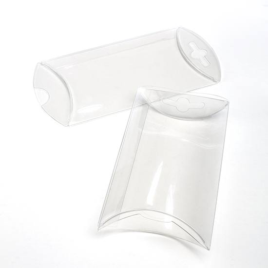 Pillow Packs 7.6x2.5x12.7cm with optional Hang Hole