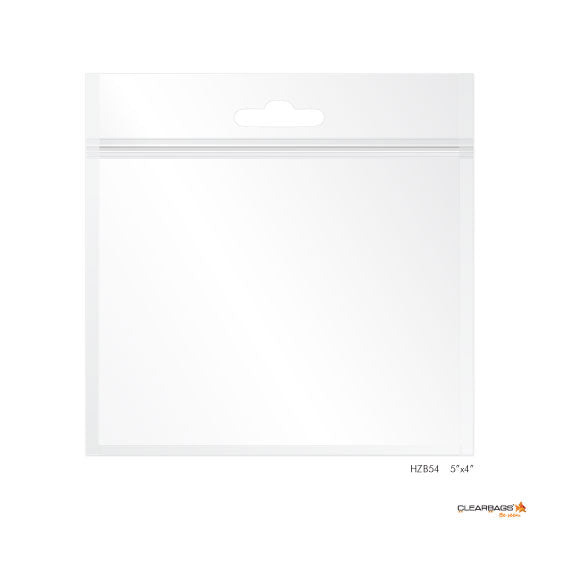 Grip Seal Bags with Euroslot 12.7x10.2cm laminated