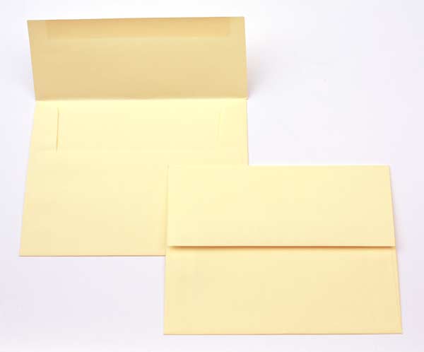 Envelopes light Yellow 13x9.2cm