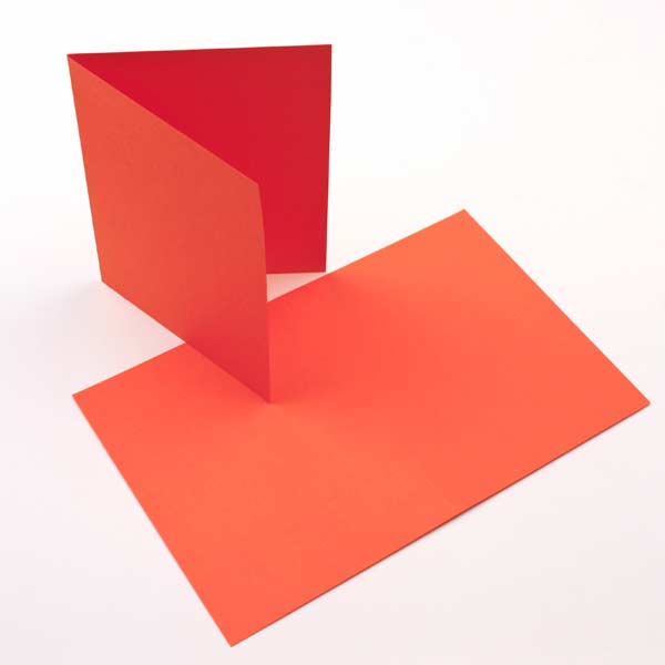 Cards Orange 14x10.8cm