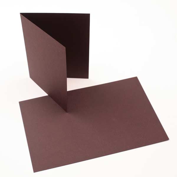 Cards Brown 17.8x12.4cm