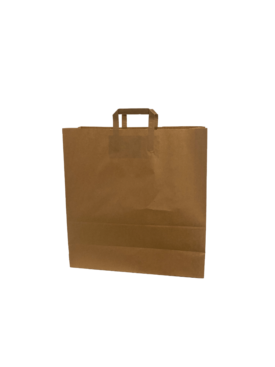 Paper Carrier Bags 45x17x48cm Brown Kraft 100 g/qm