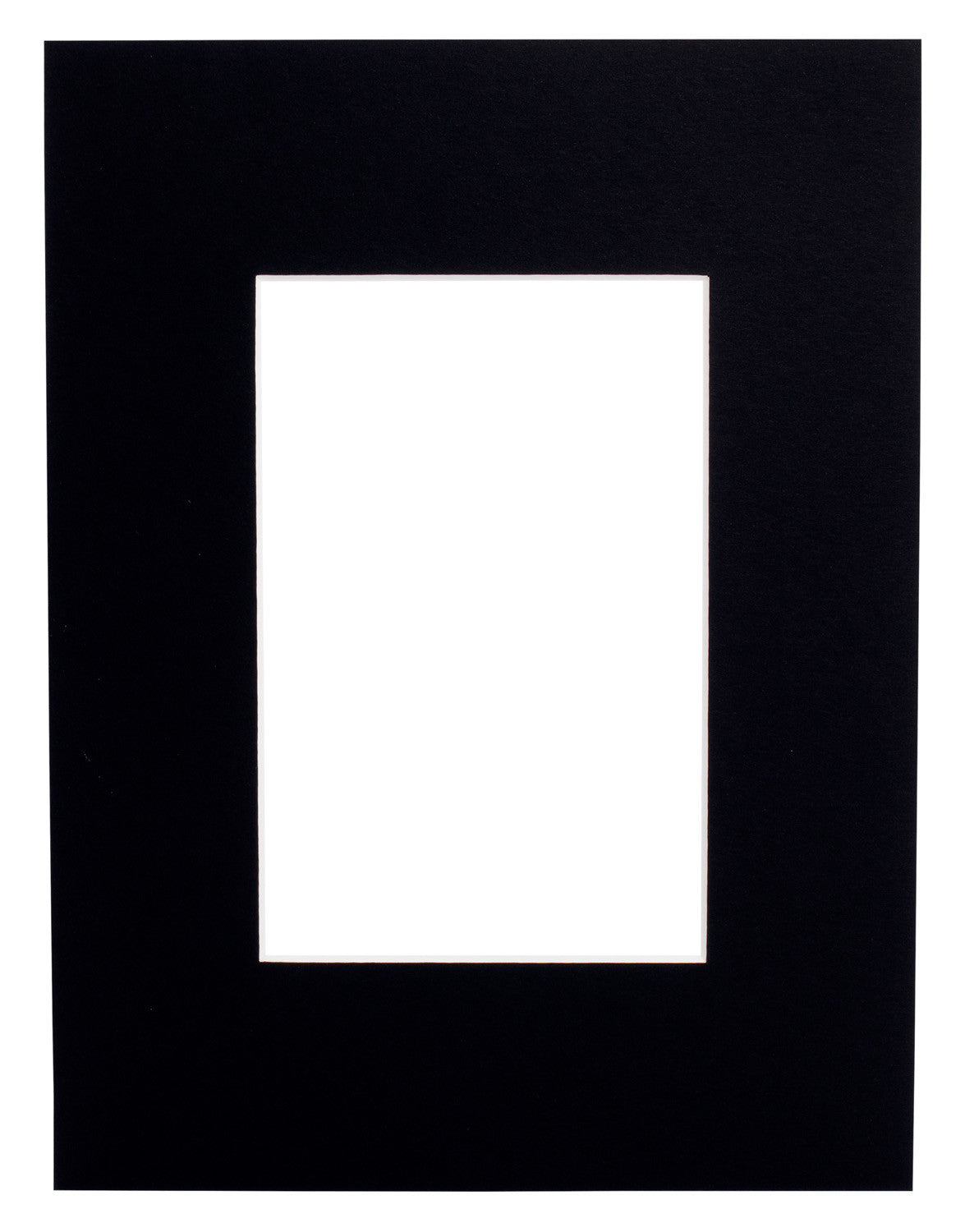 Mount Board 413 Black 20x20cm with 12x12cm window (5 pcs)