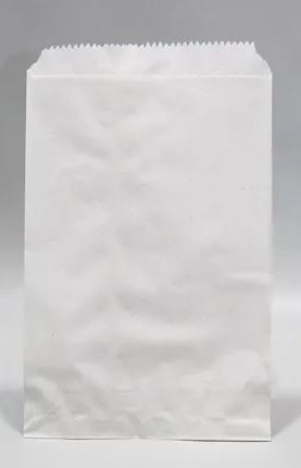 Paper Bags White 35grs 9x12cm Cellulose (125 pieces)