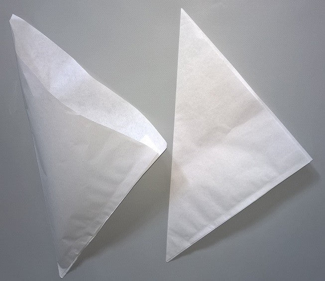 Cone Bags of Pergament Ersatz 19cm - 40 grs. Grease proof | Content 125 grams