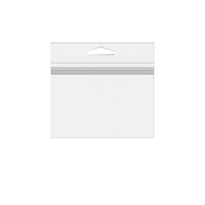 Headerbags 10.2x10.2cm for Top loading of contents (500 pieces)