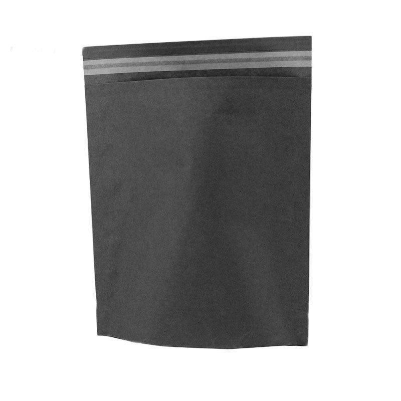 Paper Mailing Bags 30x36+8cm Black (250 pcs)